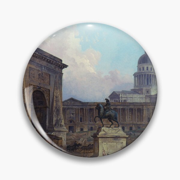 Item preview, The Monuments of Paris by Hubert Robert designed and sold by Xzendor7 Digital Art Creations.