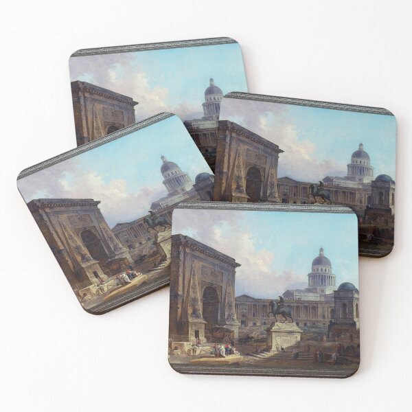 Item preview, The Monuments of Paris by Hubert Robert designed and sold by Xzendor7 Digital Art Creations.