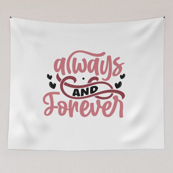 Item preview, Always and Forever – Eternal Love Design designed and sold by CleanDecor.