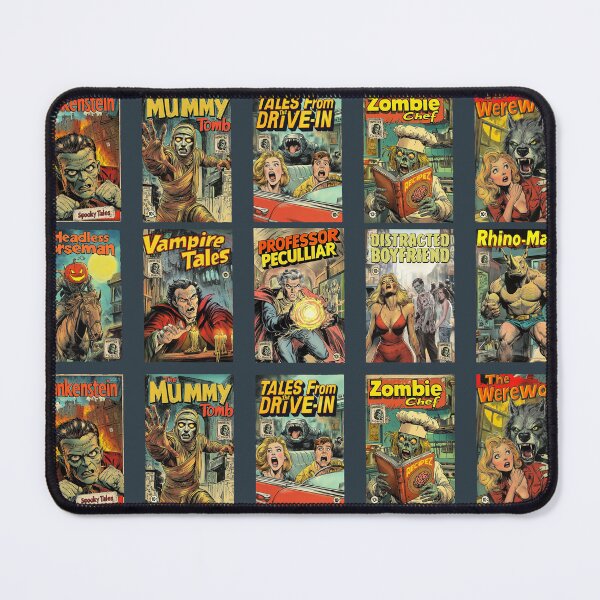 Item preview, Monster Comics Collection - Vintage Horror Cover Art Set designed and sold by TheSillySartor.