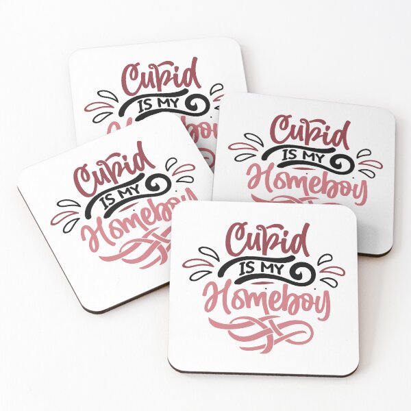 Item preview, Cupid Is My Home Boy – Fun Valentine Design designed and sold by CleanDecor.