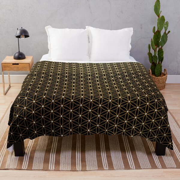 Item preview, Golden Flower of Life | SG001 | Gold | FULL ⚫️ Black designed and sold by Re.SOURCE.