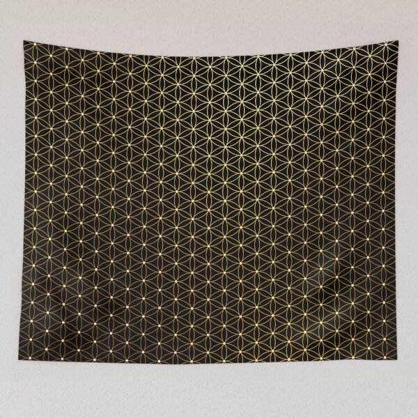 Item preview, Golden Flower of Life | SG001 | Gold | FULL ⚫️ Black designed and sold by Re.SOURCE.