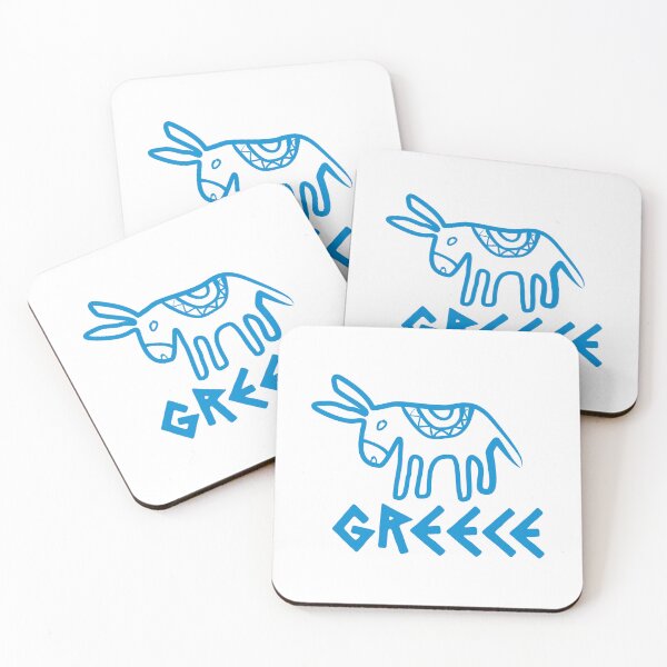 Item preview, Greece donkey sticker. designed and sold by angelisart.