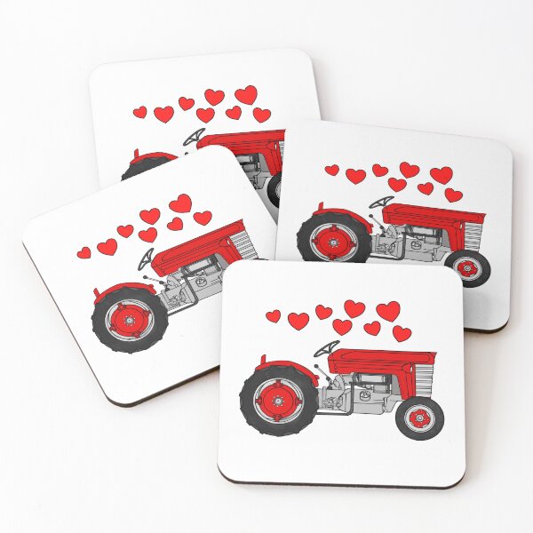 Item preview, Valentines Tractor Farmer Wedding Anniversary Farming designed and sold by doodlerob.