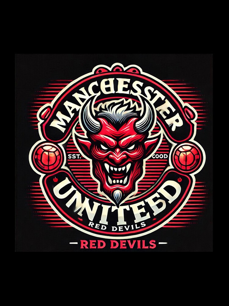 Aperçu 4 sur 4. Coque iPhone avec l'œuvre Diable des Diables Rouges de Manchester United créée et vendue par Shibehype.