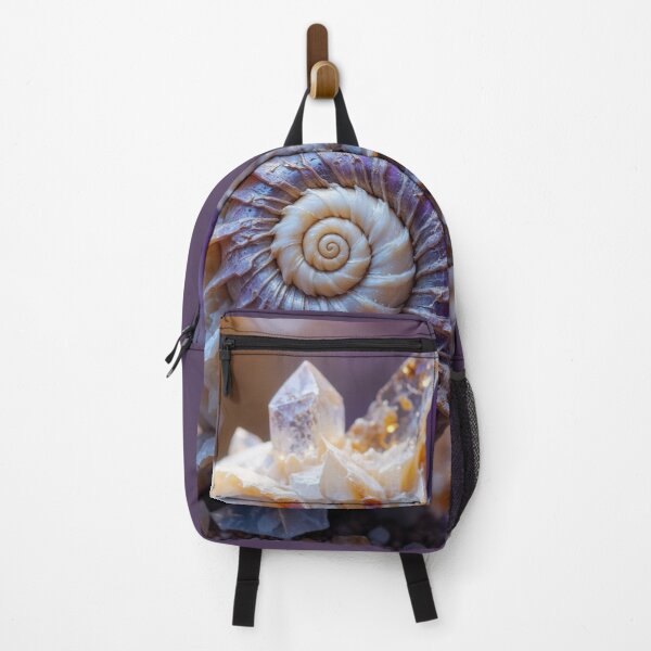 Item preview, Purple Crystalline snail shell forming crystal coral designed and sold by Diamanths.