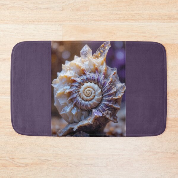 Item preview, Purple Crystalline snail shell forming crystal coral designed and sold by Diamanths.