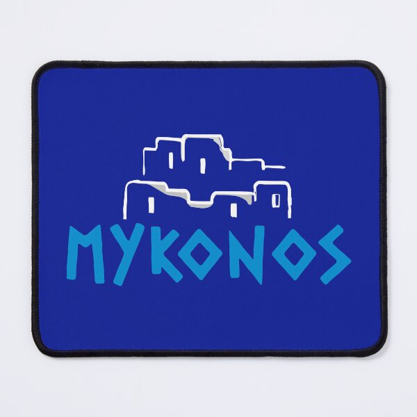 Artikelvorschau, Mykonos, die blau-weiße Insel. entworfen und verkauft von angelisart.