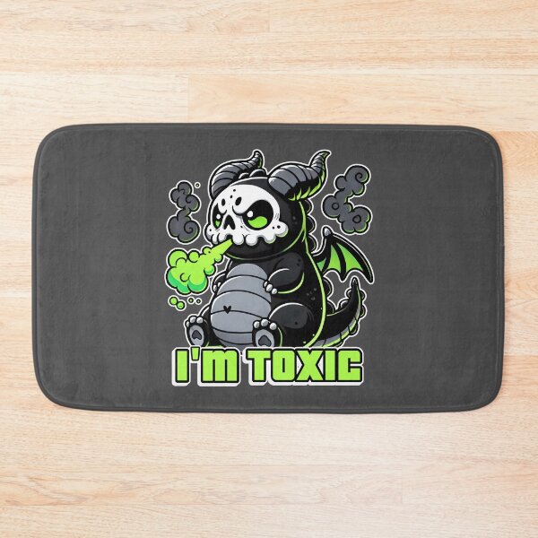 Item preview, Baby Black Dragon - I'm Toxic designed and sold by CritHitShop.