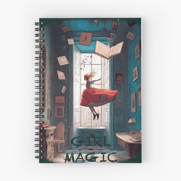 Item preview, Girl Magic. Never underestimate a girl left on her own. designed and sold by Shoot-The-Moon.