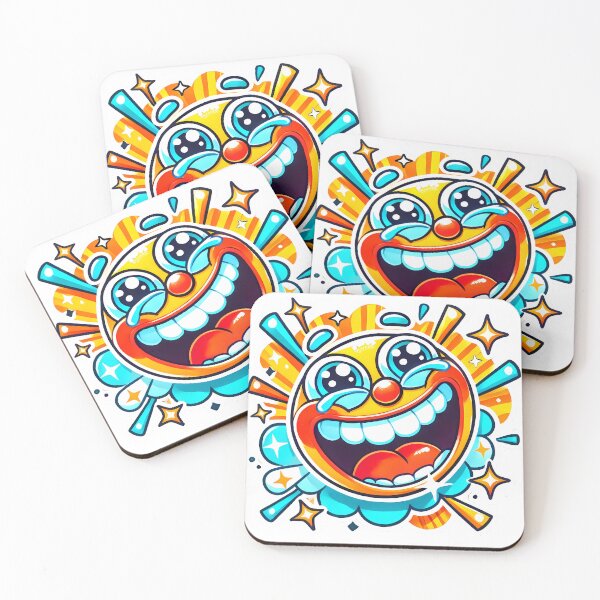 Item preview, Cartoon"Cheerful Cartoon Laughter"  Tags: designed and sold by Peelya.
