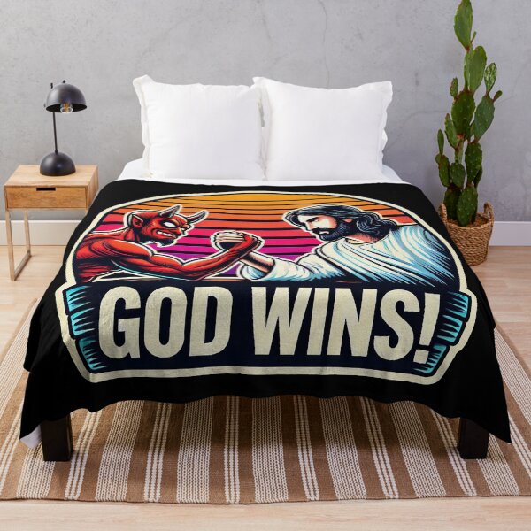 Item preview, God Wins designed and sold by plushism.