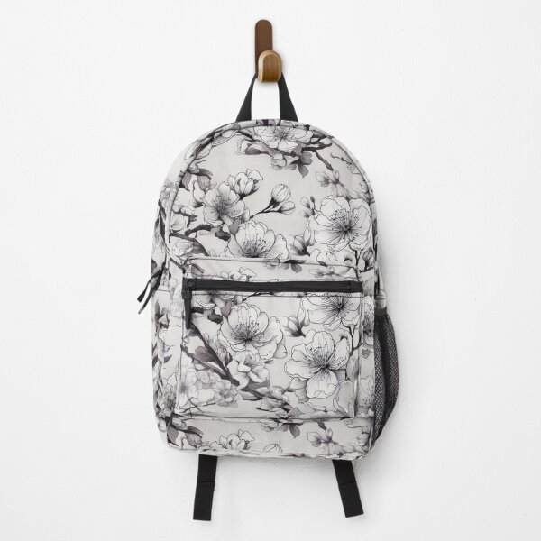 Item preview, Cherry blossoms Delicate line art with minimal stems designed and sold by Designbes.
