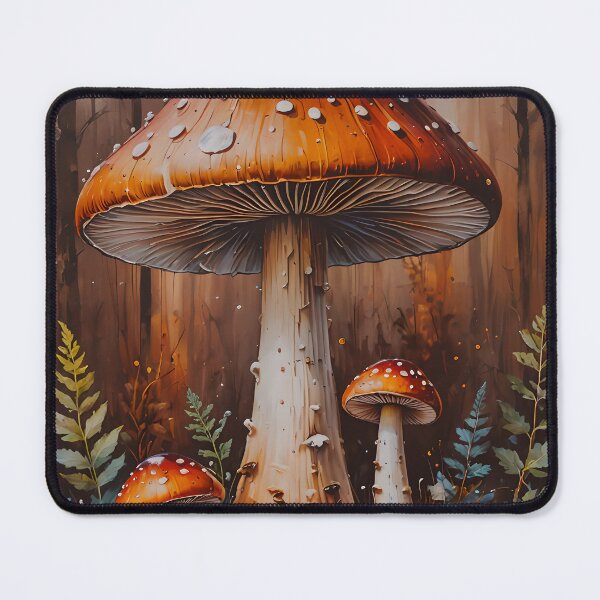 Item preview, Enchanting Forest Mushrooms  designed and sold by CJMarchese.