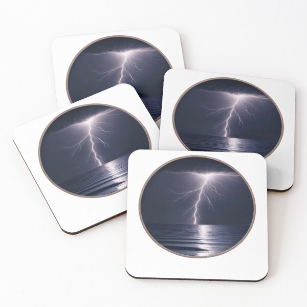 Item preview, Lightning, Thunderstorm, Night Sky designed and sold by OnlineFazli.