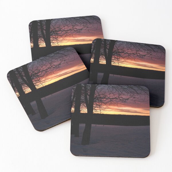 Item preview, A sunrise on a winter morning designed and sold by Claude Laprise.
