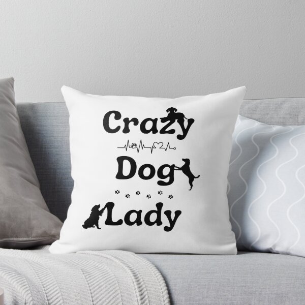 Item preview, Crazy Dog Lady designed and sold by Kindred & Thistle.