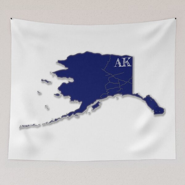 Item preview, Alaska Roads [Navy] designed and sold by PhilbonianDezin.