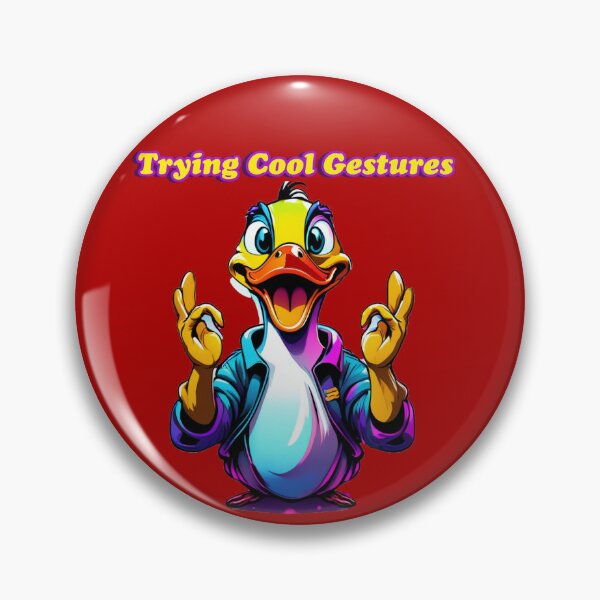 Item preview, Trying Cool Gestures designed and sold by DesignPrePress.
