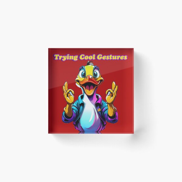 Item preview, Trying Cool Gestures designed and sold by DesignPrePress.