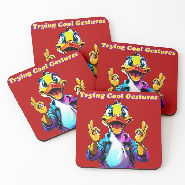 Item preview, Trying Cool Gestures designed and sold by DesignPrePress.