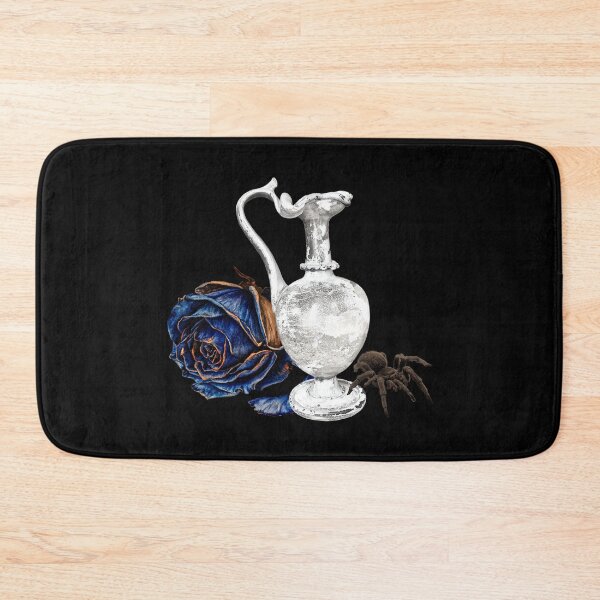 Item preview, Tarantulas, carafe with wilted rose blossom designed and sold by Kirei-Lily.