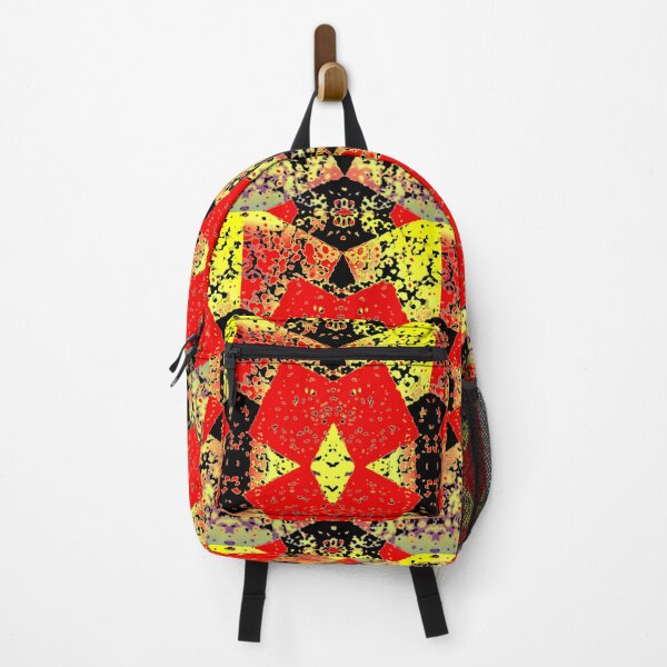 Item preview, Patchwork Design . Red . Black . Yellow . Rustic . #9 designed and sold by Artistic63.