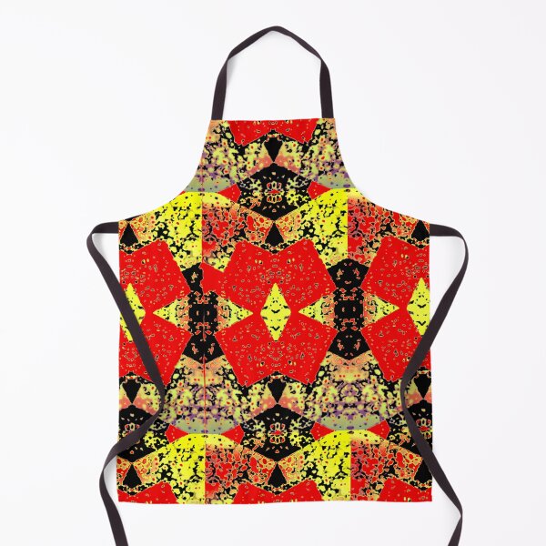 Item preview, Patchwork Design . Red . Black . Yellow . Rustic . #9 designed and sold by Artistic63.