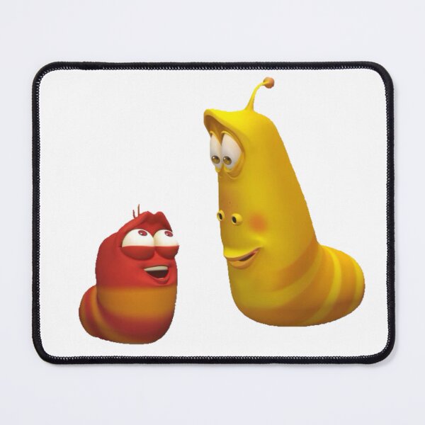 Item preview, Red and Yellow Larva Meme designed and sold by TheEkyShop.