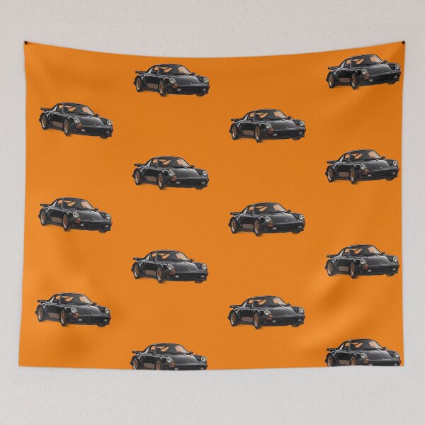 Item preview, Black pursuit orange odyssey comic style illustration designed and sold by kahida.