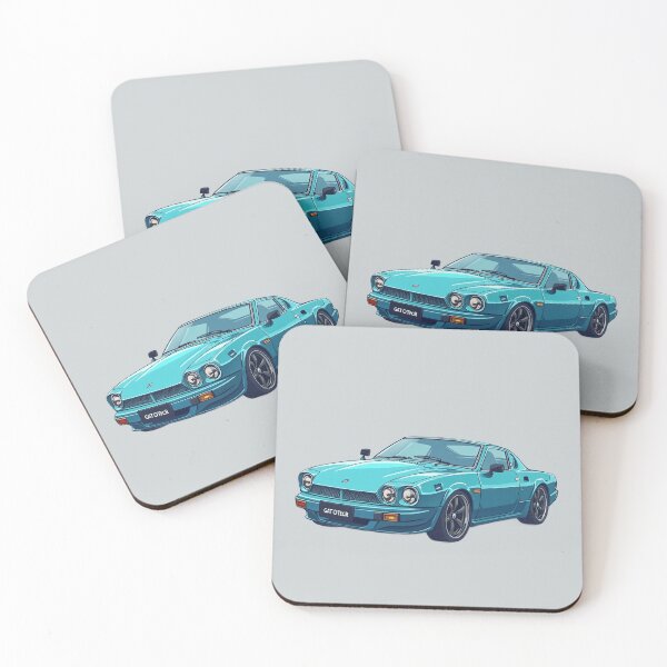 Item preview, Luminous cyan racer comic style designed and sold by kahida.