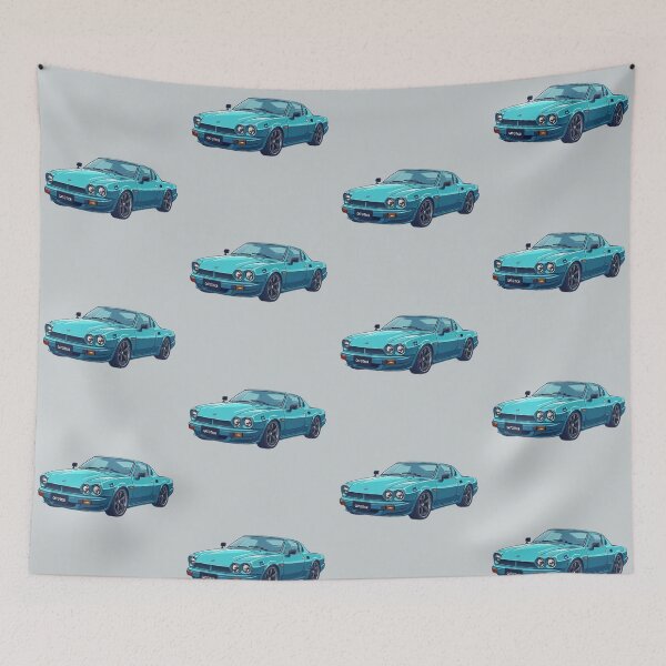 Item preview, Luminous cyan racer comic style designed and sold by kahida.