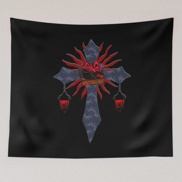 Item preview, lanterns, crosses, Goth, give away, book design designed and sold by Kirei-Lily.