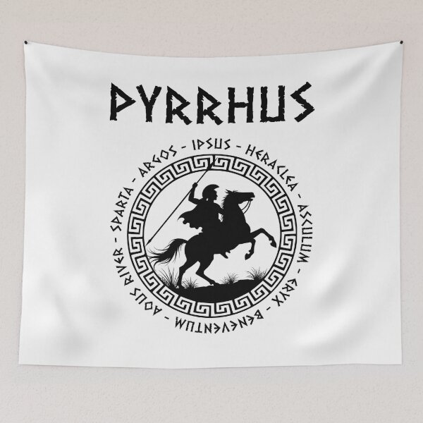 Item preview, Pyrrhus of Epirus Battles designed and sold by Agema Apparel.