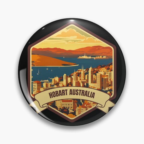 Item preview, Hobart City Australia designed and sold by aussieexplore.