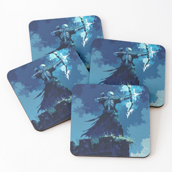 Item preview, Spectral sentinel atop crumbling ruins designed and sold by MadeByHaresShop.