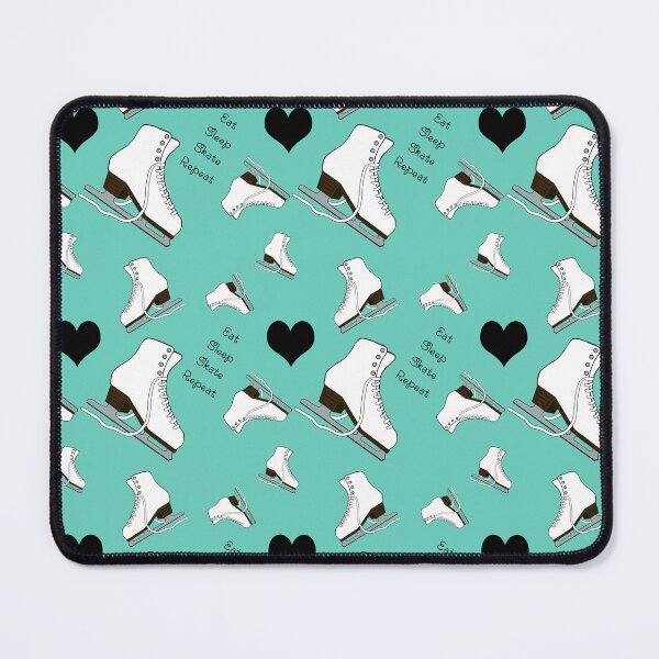 Item preview, Eat, Sleep, Skate Repeat- Teal designed and sold by PD-Skating.