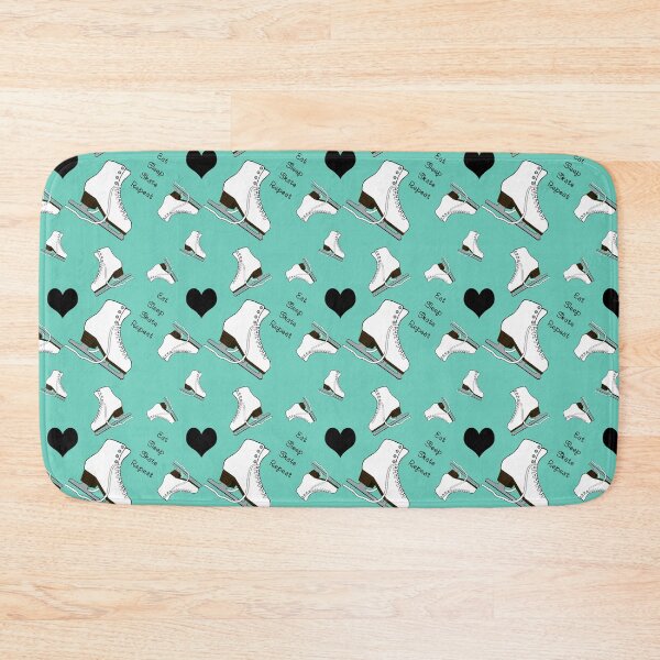 Item preview, Eat, Sleep, Skate Repeat- Teal designed and sold by PD-Skating.