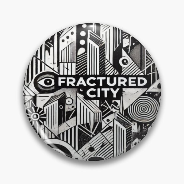 Artikelvorschau, Fractured City Pattern Reloaded Premium Trendy Bestes Geschenk entworfen und verkauft von Imaginarium of Chaos falcon88 .