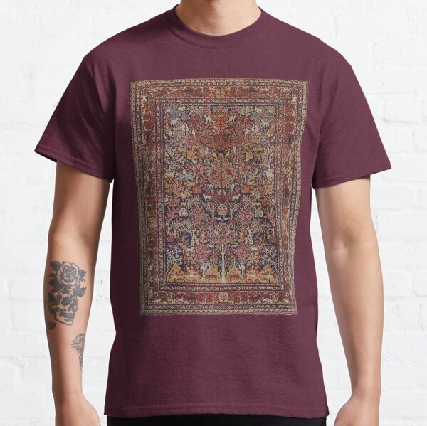 Persian Vintage Antique Carpet Nature Fine Art Classic T-Shirt