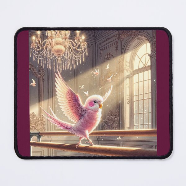 Item preview, Pink Feathers in Enchanting Elegance designed and sold by LegademaArt.