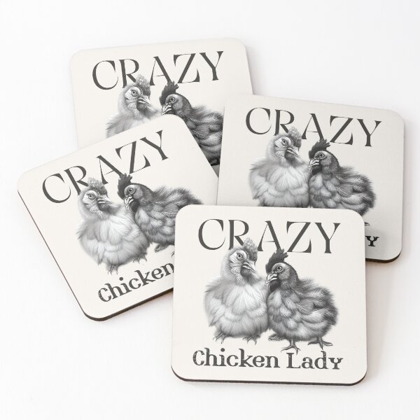 Item preview, Crazy Chicken Lady Vintage Farm designed and sold by darkskydelights.