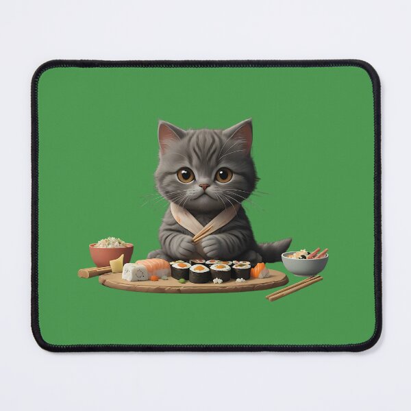 Item preview, Kawaii Cat Gourmet of Sushi, ideal Gift designed and sold by Indoni.
