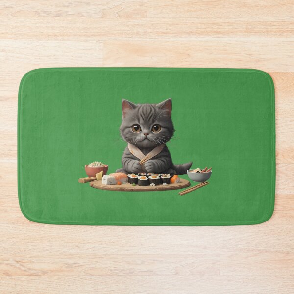 Item preview, Kawaii Cat Gourmet of Sushi, ideal Gift designed and sold by Indoni.