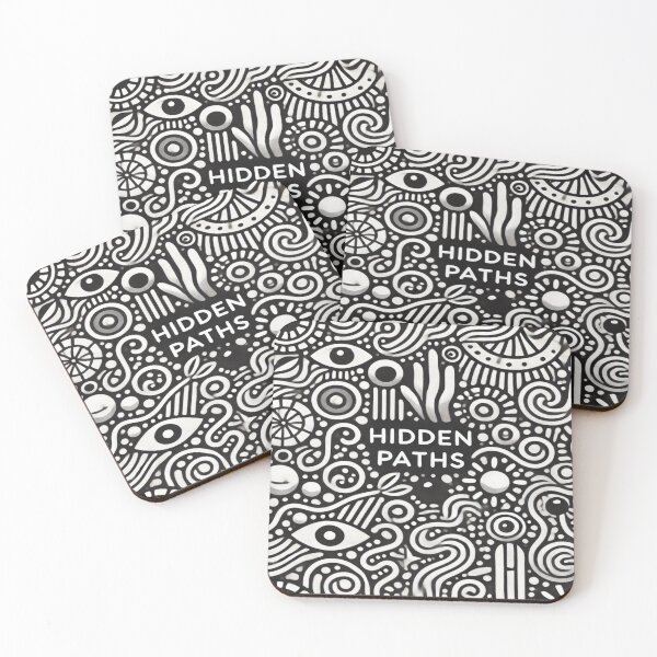 Item preview, Hidden Paths Pattern Reloaded Premium Trendy Best Gift designed and sold by Imaginarium of Chaos falcon88 .