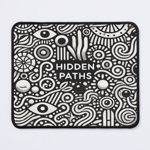Item preview, Hidden Paths Pattern Reloaded Premium Trendy Best Gift designed and sold by Imaginarium of Chaos falcon88 .