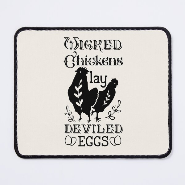 Item preview, Wicked Chicken Deviled Eggs Vintage Farm designed and sold by darkskydelights.