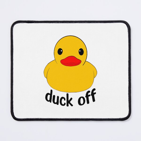 Item preview, Duck Off Rubber Duck designed and sold by Skull Fern.