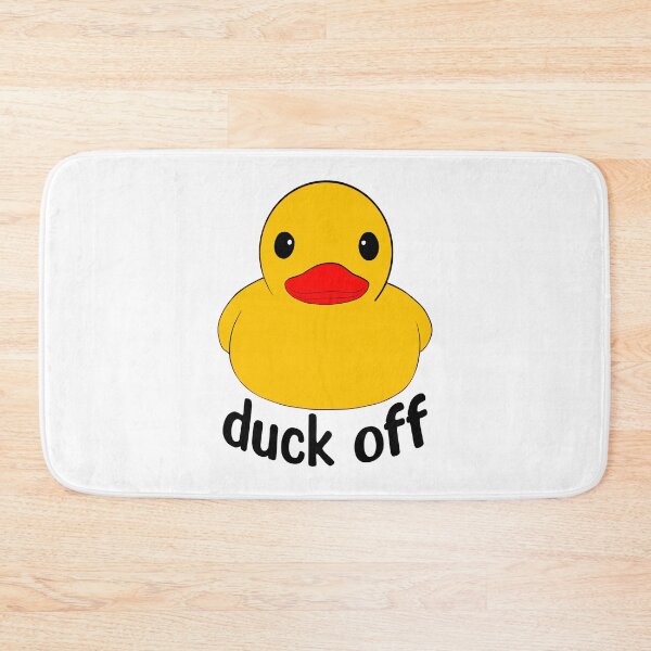 Item preview, Duck Off Rubber Duck designed and sold by Skull Fern.